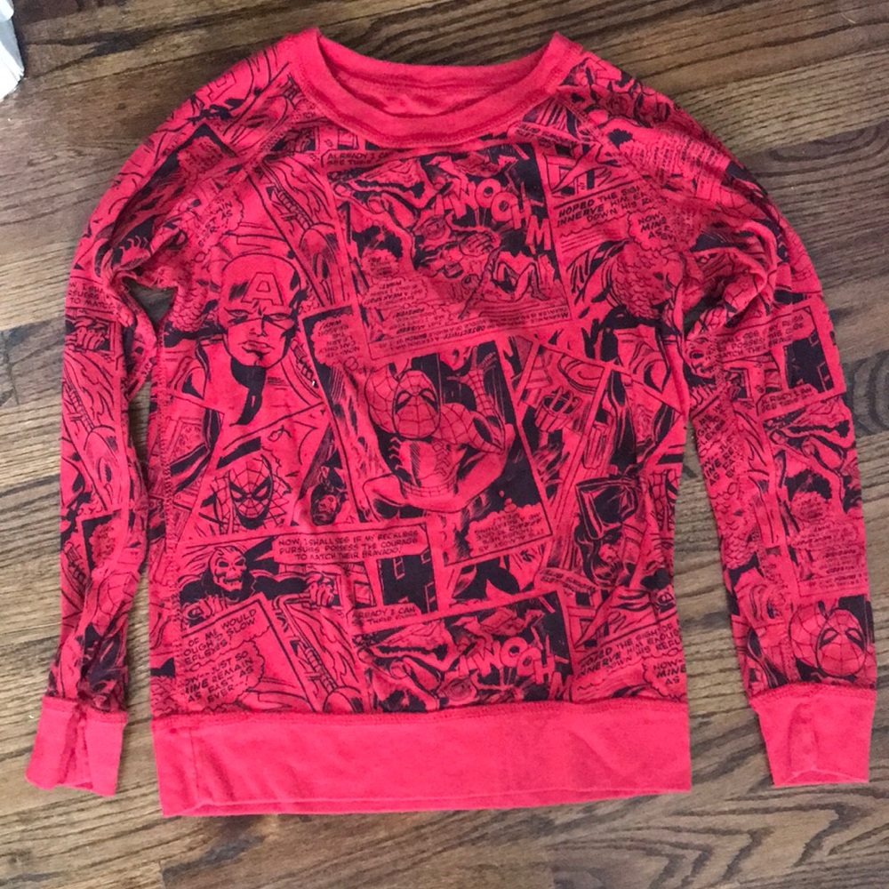 Marvel reversible sweatshirt